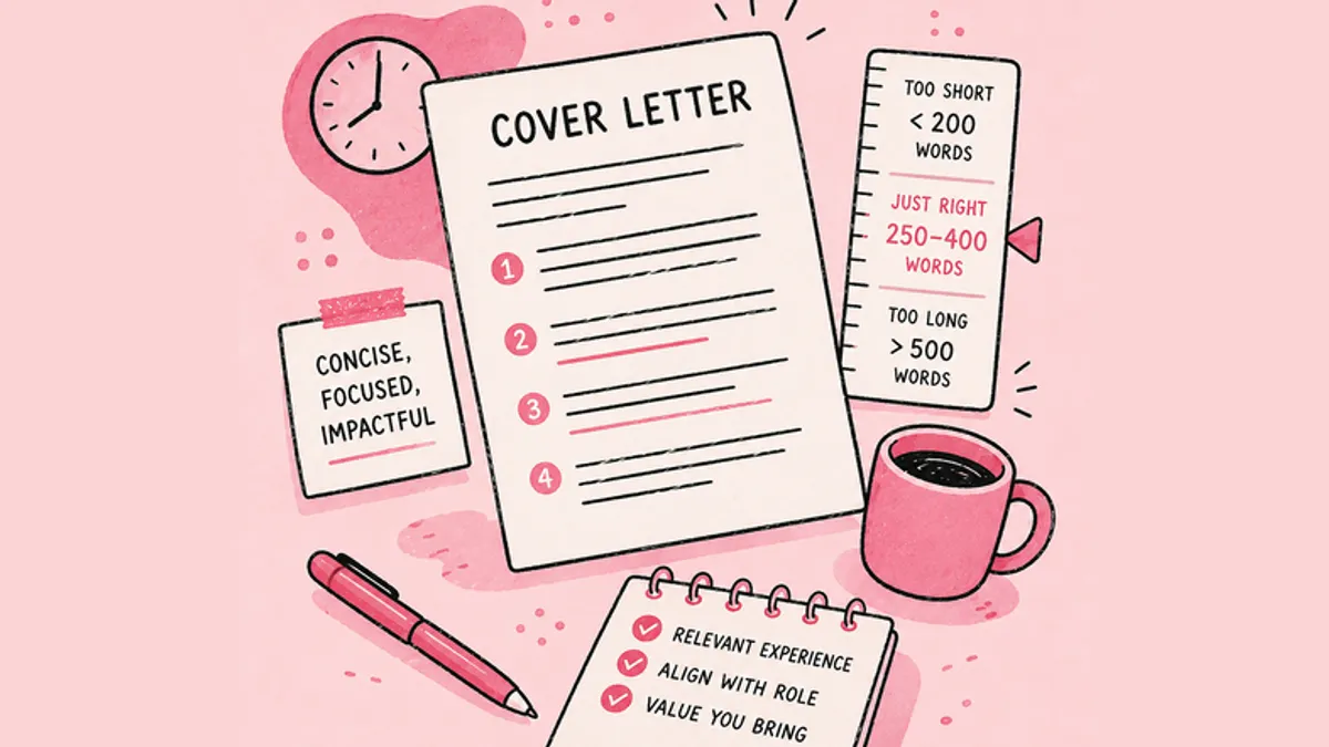 How long should a cover letter be?